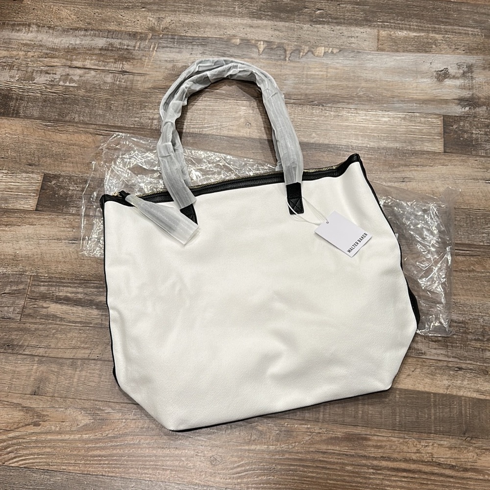NWT • Walter Baker • day tripper Carly canvas Tote bag
